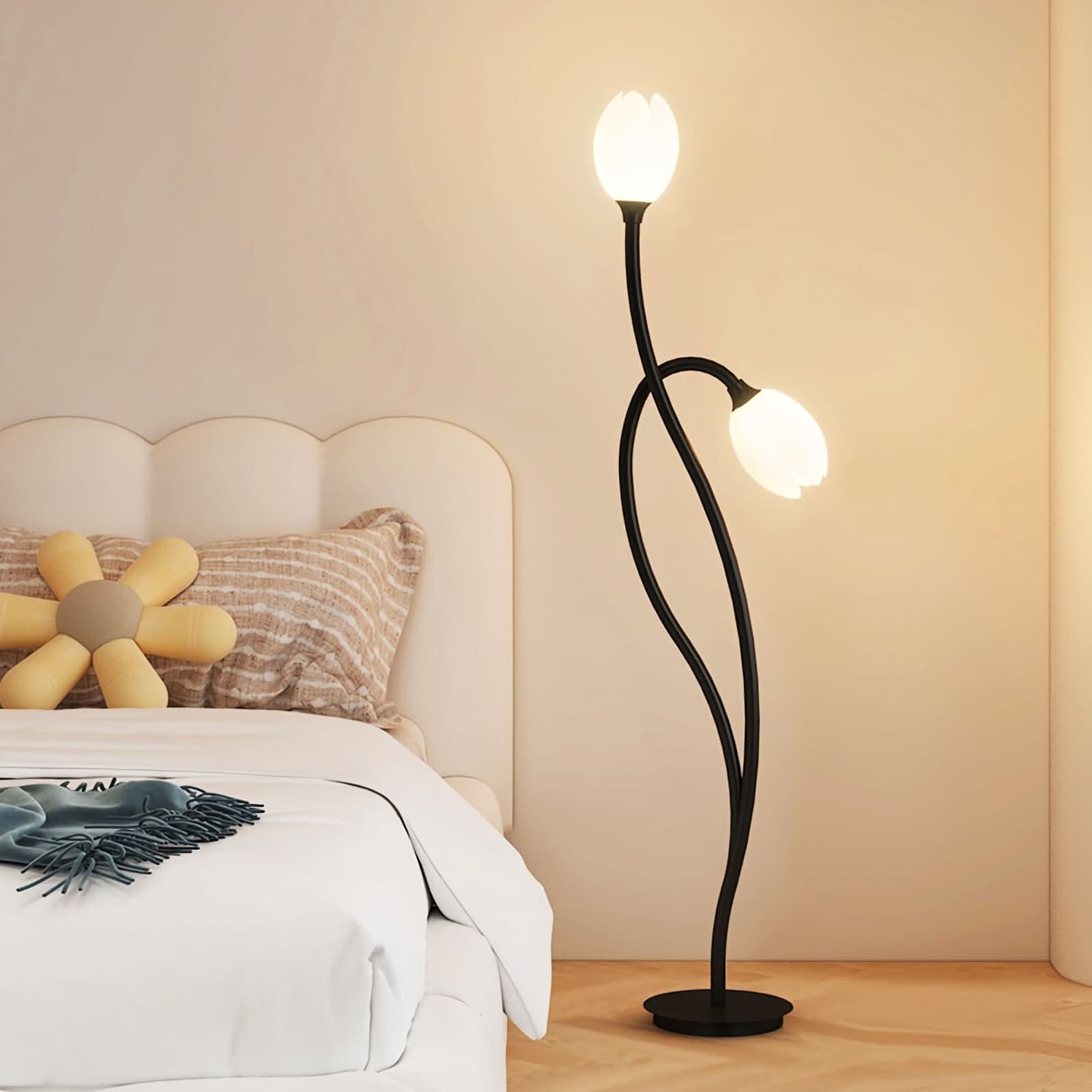 Junips | Modern Flower Floor Lamp with G9 Socket