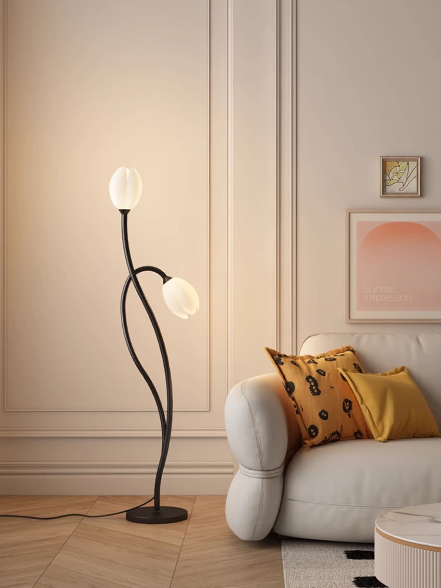 Junips | Modern Flower Floor Lamp with G9 Socket