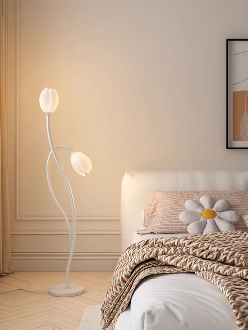 Junips | Modern Flower Floor Lamp with G9 Socket