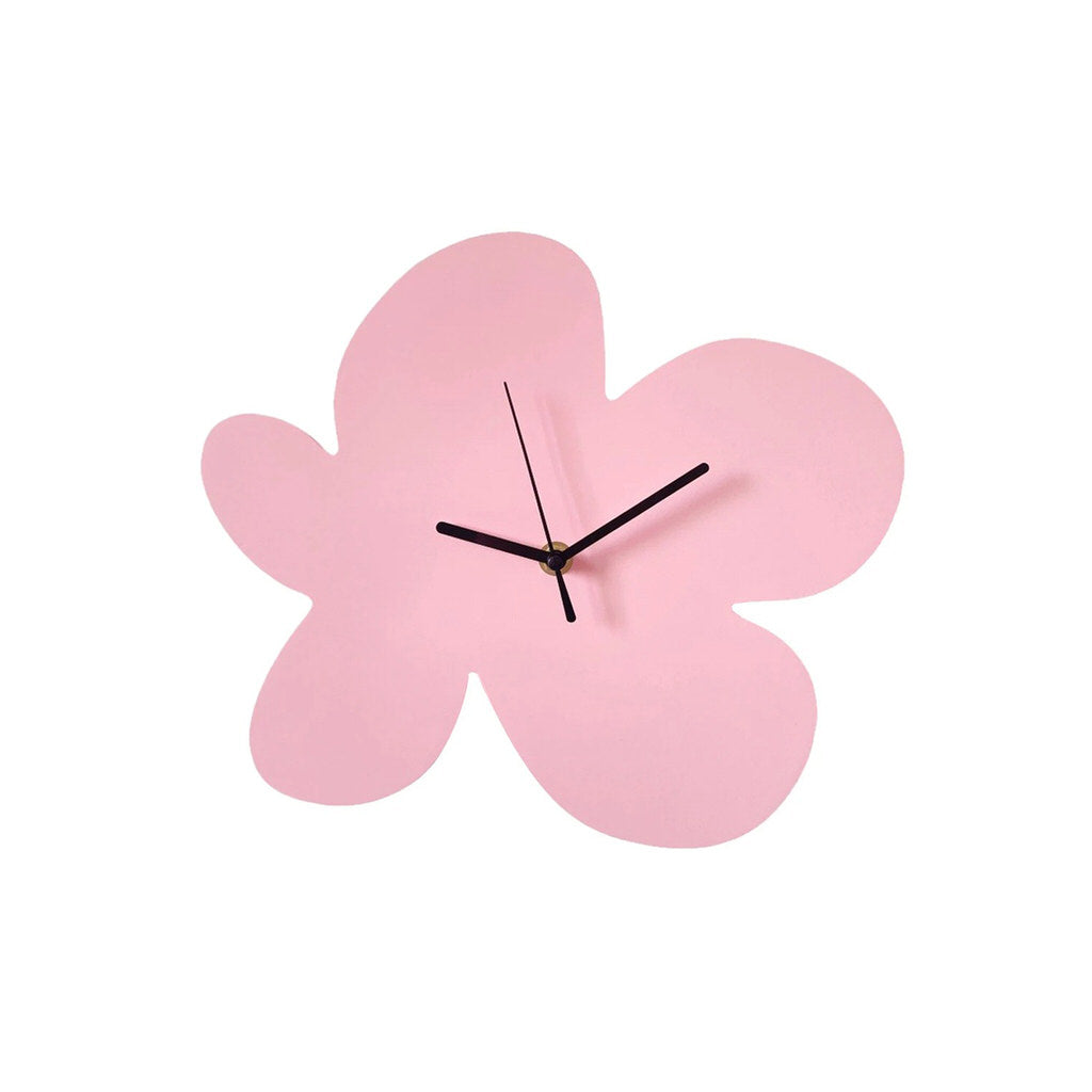 Junips | Flower Blob Acrylic Wall Clock