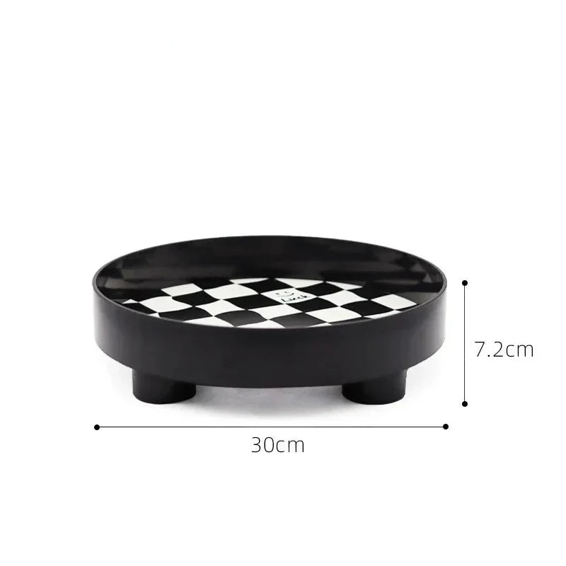 Junips | Monochrome Chessboard Storage Tray