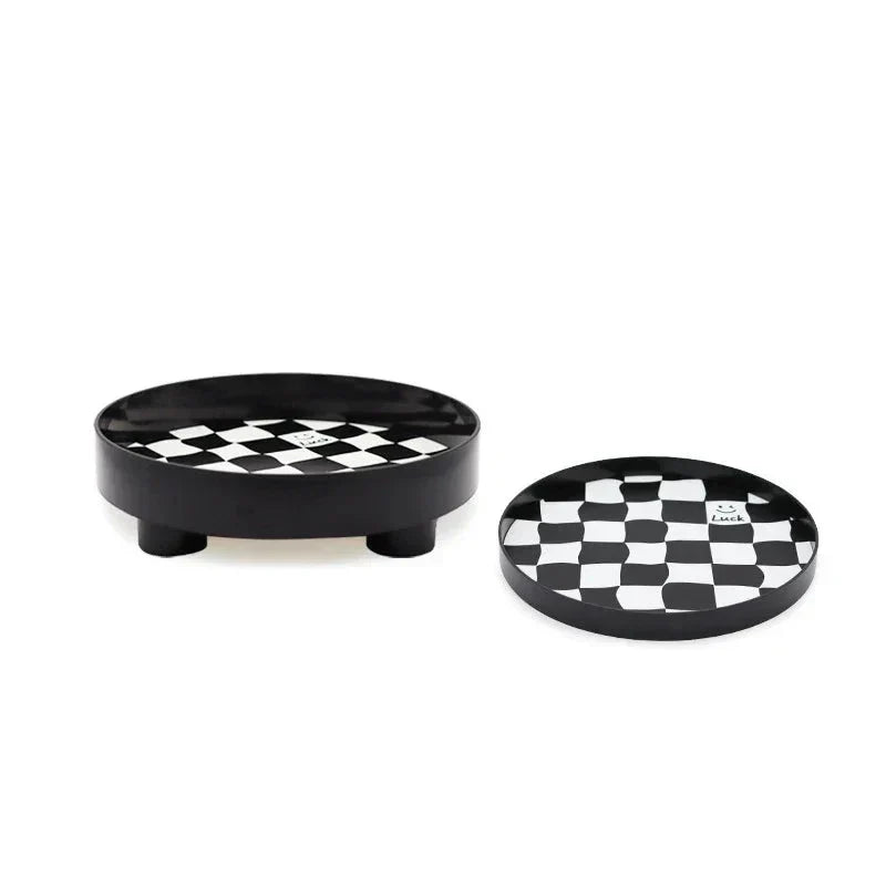 Junips | Monochrome Chessboard Storage Tray