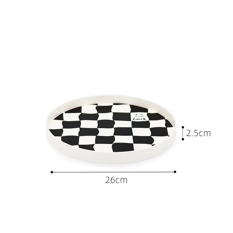 Junips | Monochrome Chessboard Storage Tray