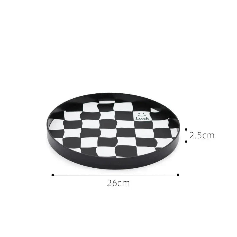 Junips | Monochrome Chessboard Storage Tray