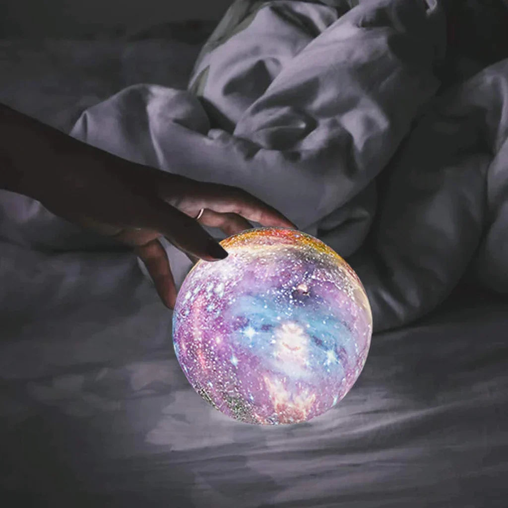 Junips | Scandinavian Moon Lamp | 16 Colors | With Remote Control - Sky