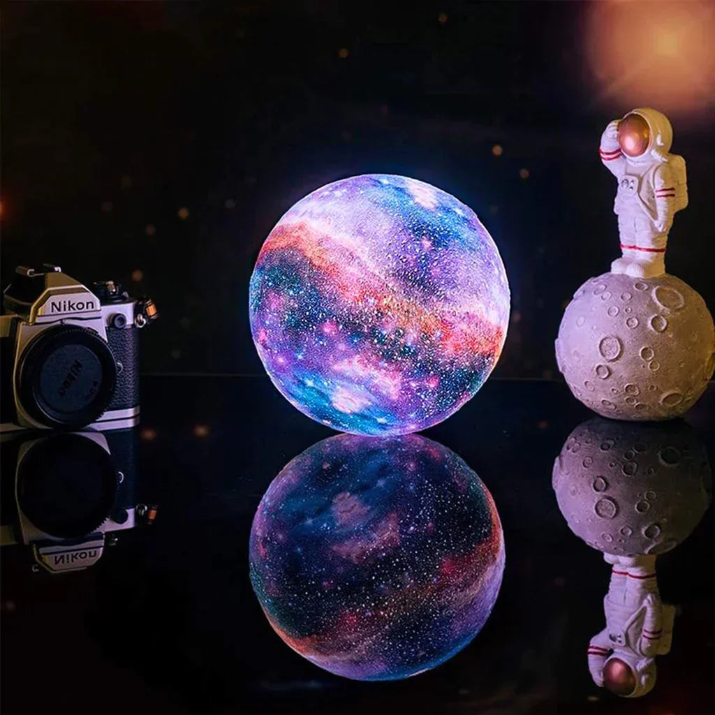 Junips | Scandinavian Moon Lamp | 16 Colors | With Remote Control - Sky