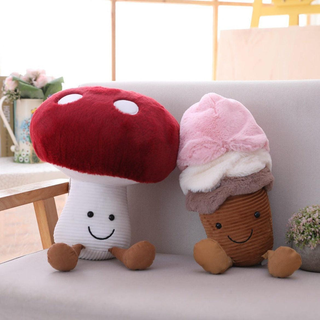 Junips | Mushroom Plush Pillow