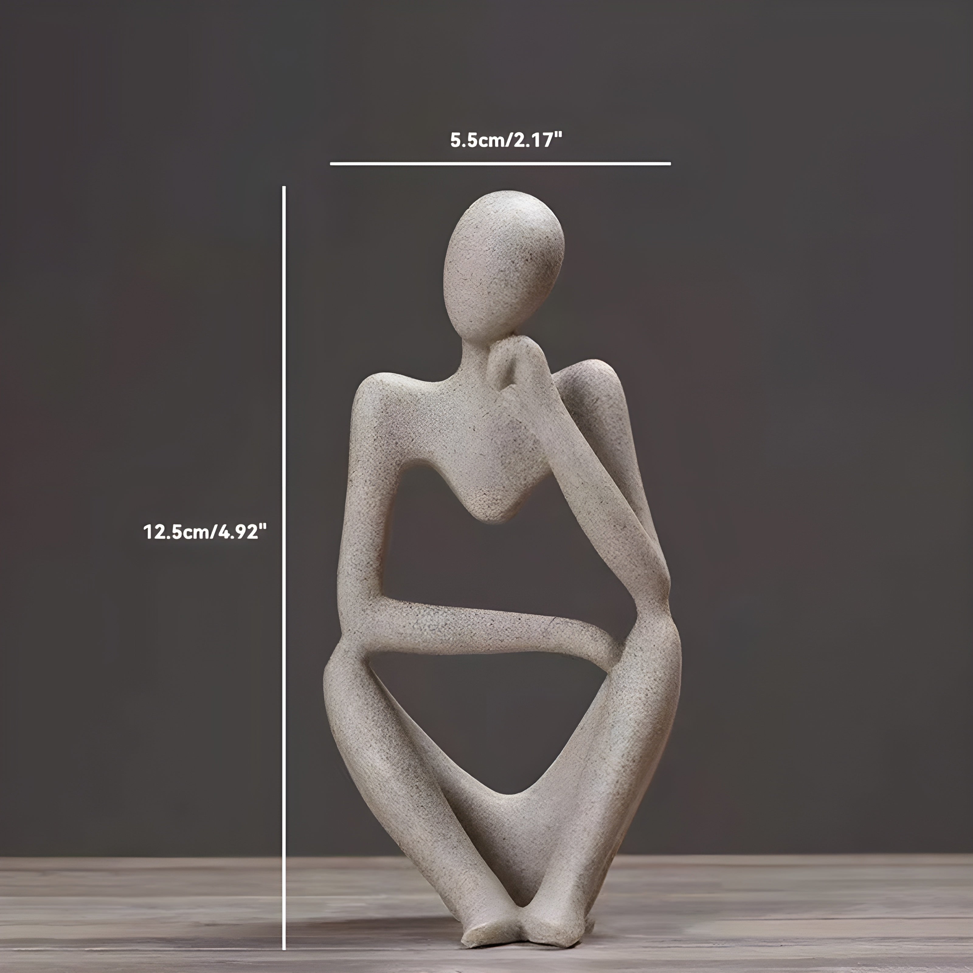 Junips | Abstract Thinker Sculpture Home Decor