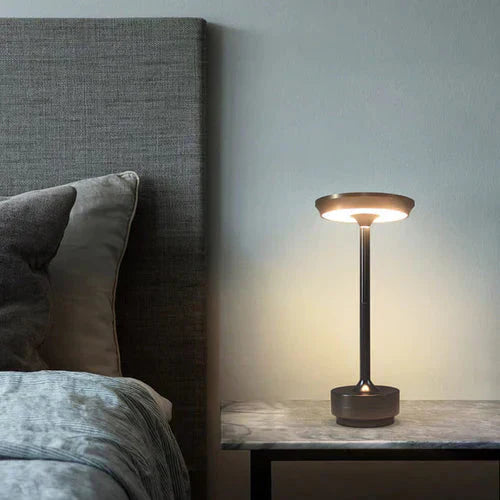 Junips | Table lamp gold metal wireless LED light
