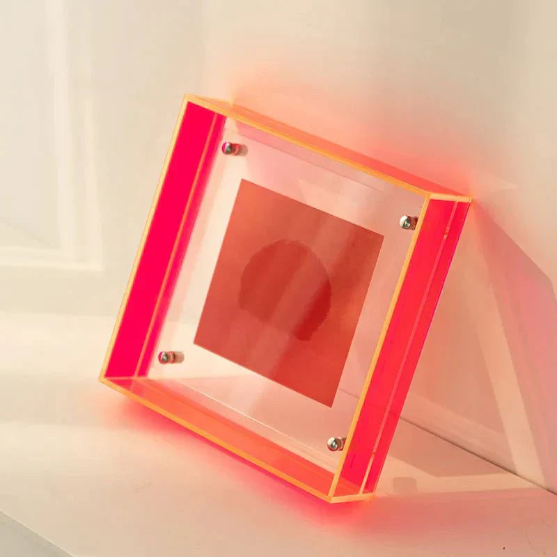 Junips | Neon Acrylic Floating Picture Frame