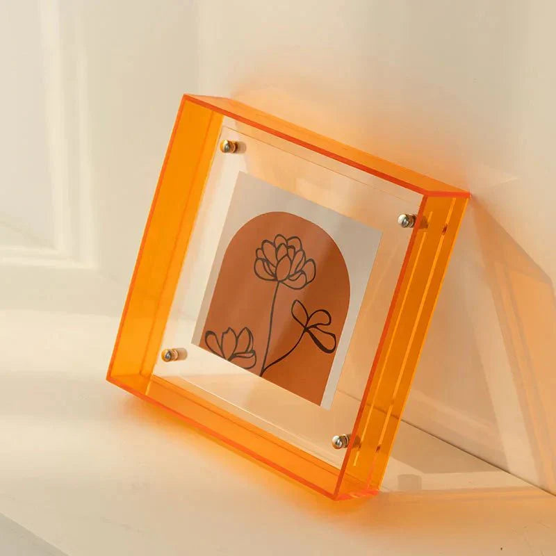 Junips | Neon Acrylic Floating Picture Frame