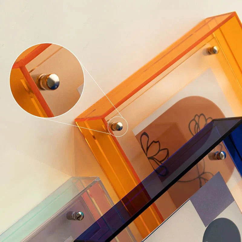 Junips | Neon Acrylic Floating Picture Frame