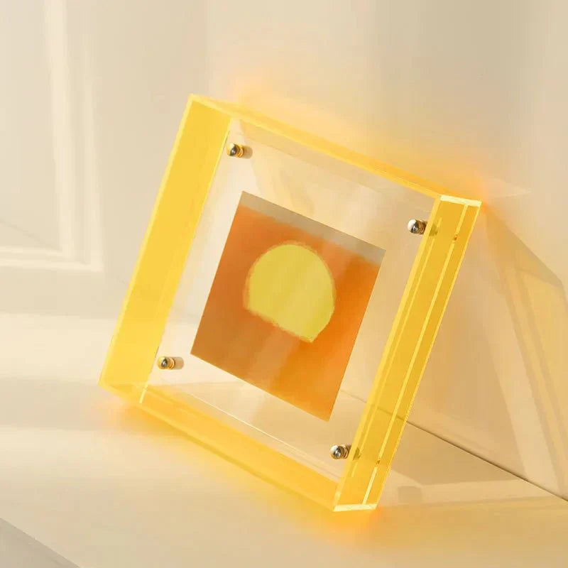 Junips | Neon Acrylic Floating Picture Frame