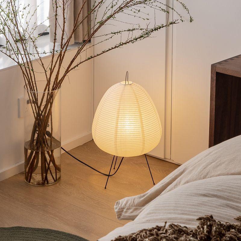 Junips | Japanese floor lamp made of rice paper for a cozy atmosphere