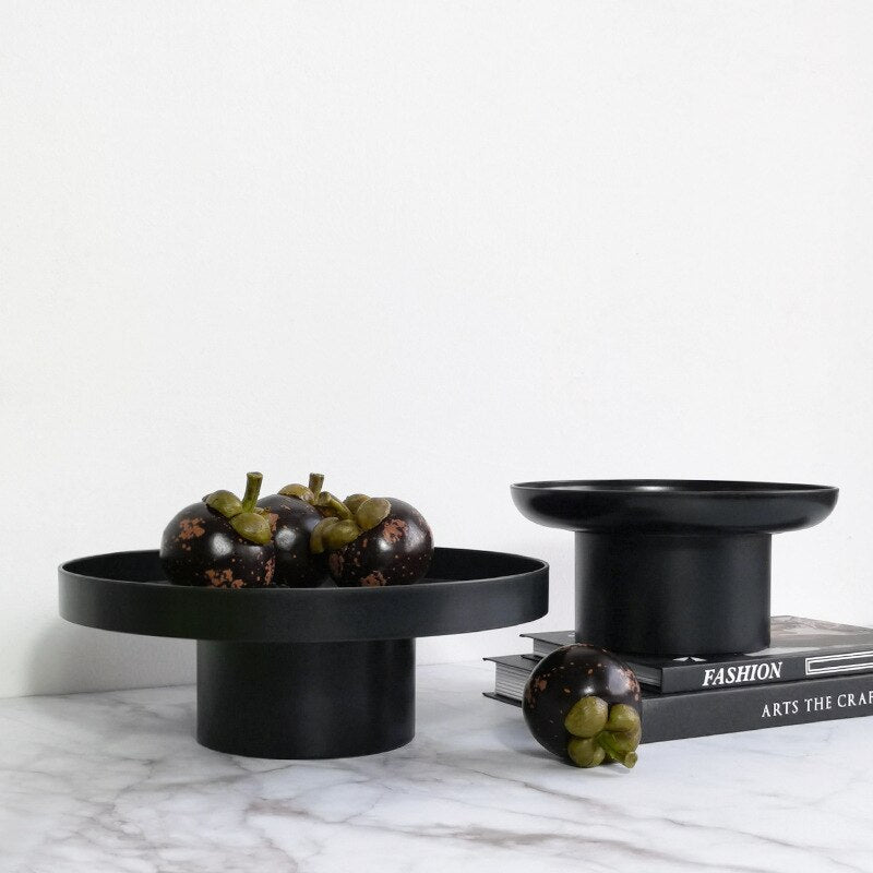 Junips | Nordic round storage tray made of acrylic