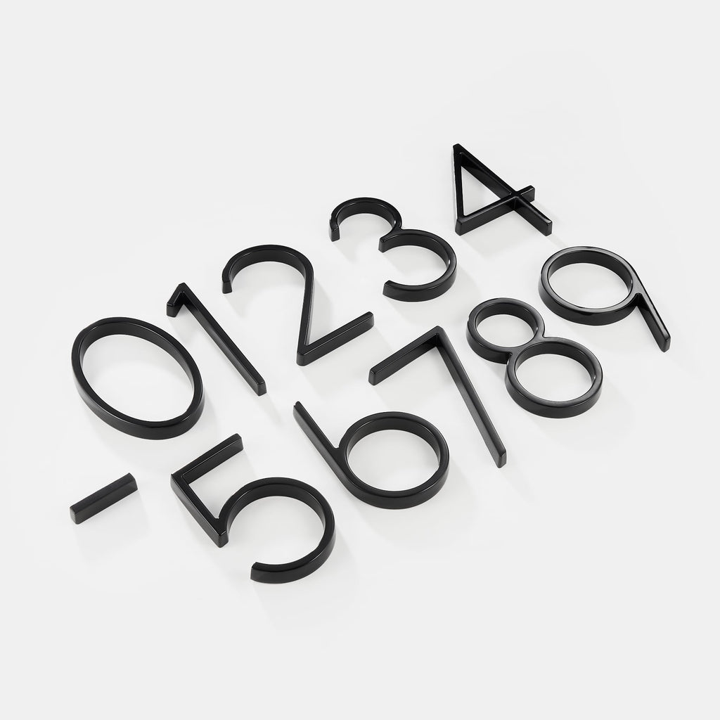 Junips | Black house numbers