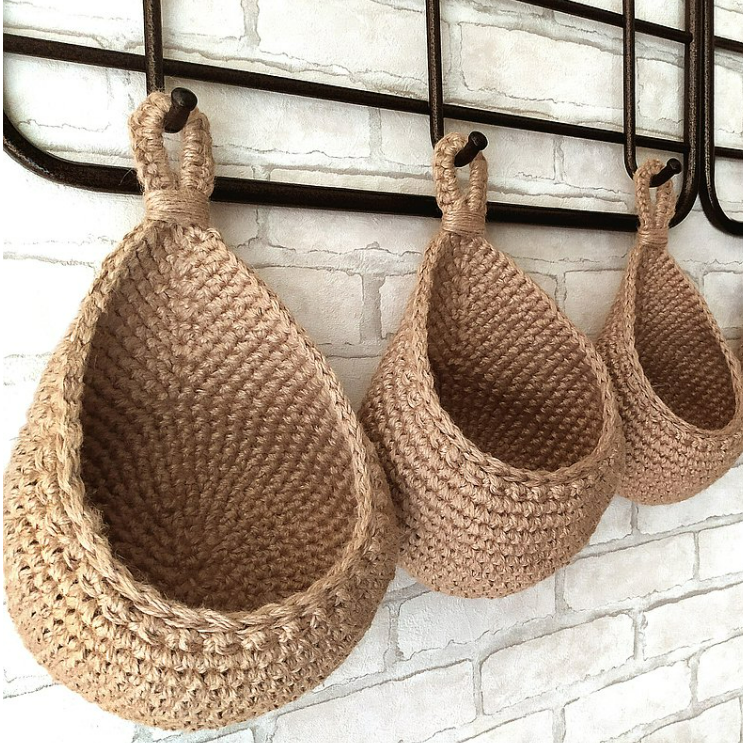 Junips | Hanging Wall Vegetable and Fruit Baskets