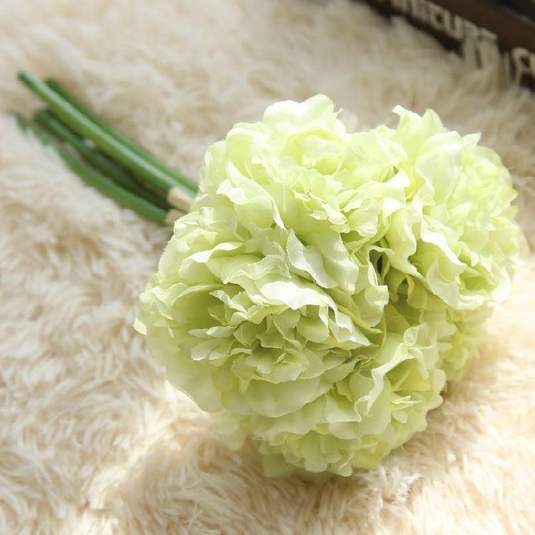 Junips | Elegant Peony Silk Flower Bundle - Set of 5 Heads