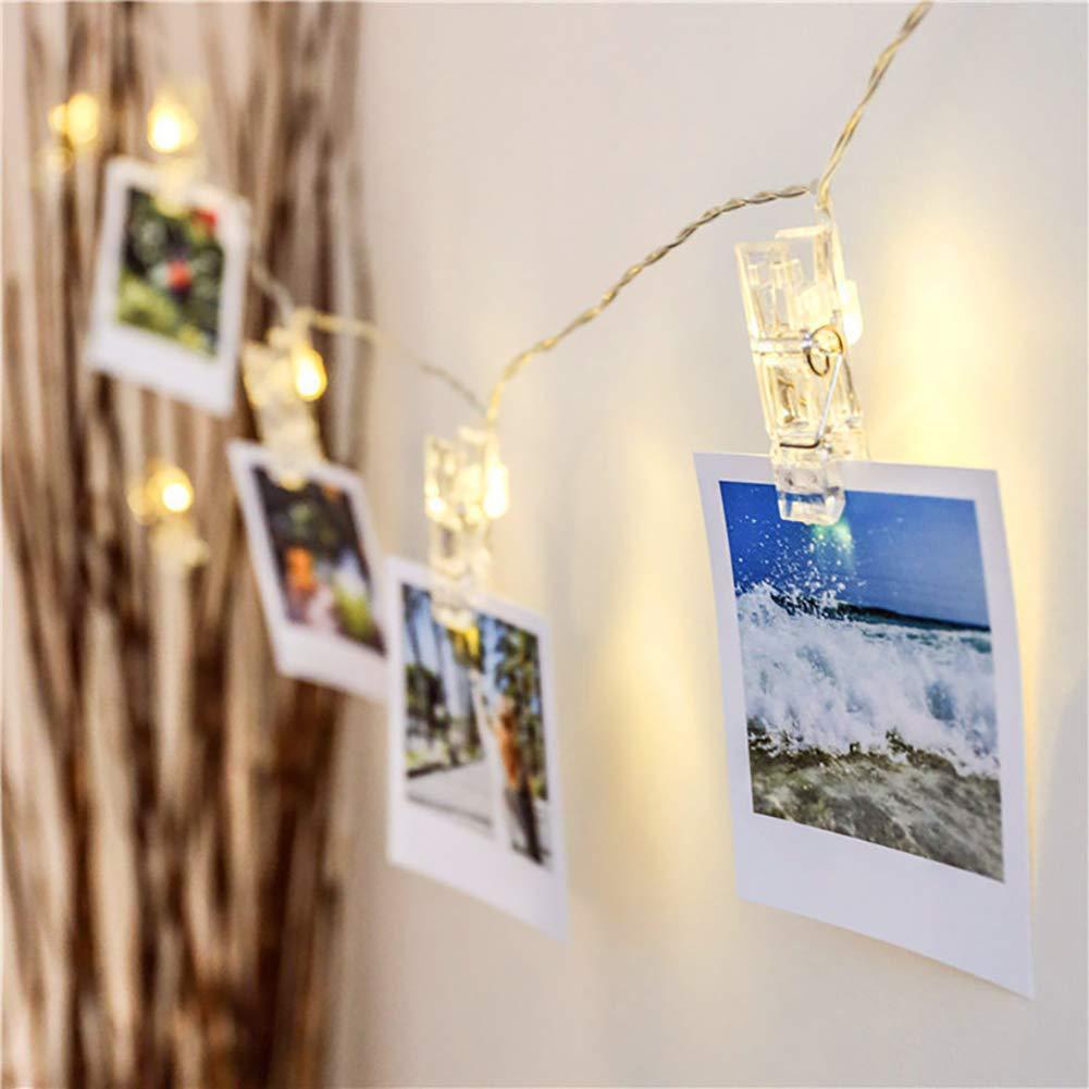 Junips | Photo Clips LED Fairy String Lights for Pictures