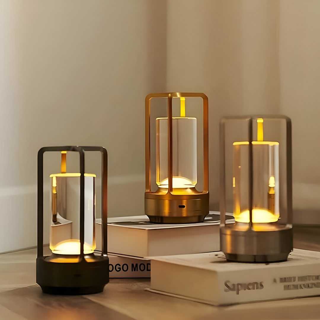 Junips | ElegantLight Portable Table Lamp | Waterproof, Dimmable Lighting for Home
