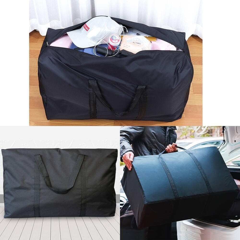 Junips | 2 Pieces Large Capacity Moving Bag, With Strong Zippers & Carry Handles, Storage Bag For Clothing, Moving Supplies, Space Saving Storage Bag Organizer, Suitable For Moves, Travel, Packing