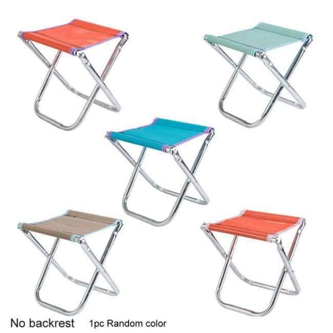 Junips | Outdoor Chairs Children Adults Garden Furniture Beach Chair Ultralight Seat Fishing Stool Made of Stainless Steel Portable Picnic Chair