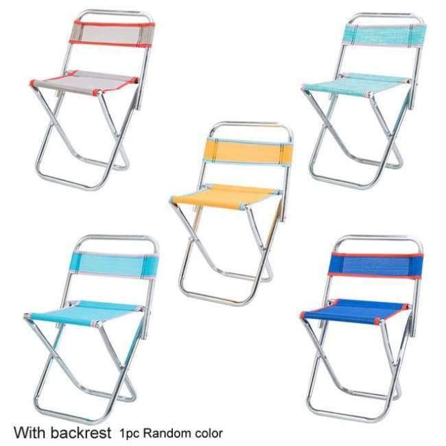 Junips | Outdoor Chairs Children Adults Garden Furniture Beach Chair Ultralight Seat Fishing Stool Made of Stainless Steel Portable Picnic Chair