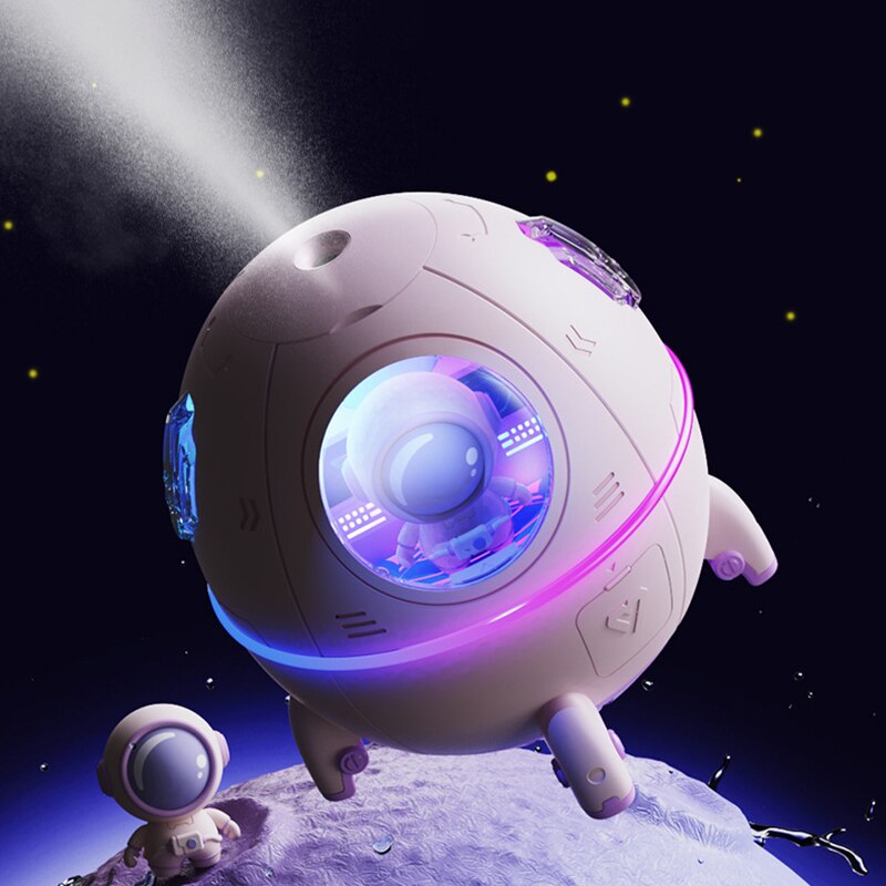 Junips | Portable Astronaut Air Humidifier with Night Light & Aroma Diffuser - AstroMist