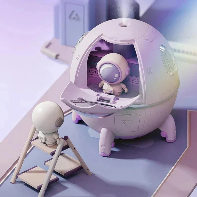 Junips | Portable Astronaut Air Humidifier with Night Light & Aroma Diffuser - AstroMist