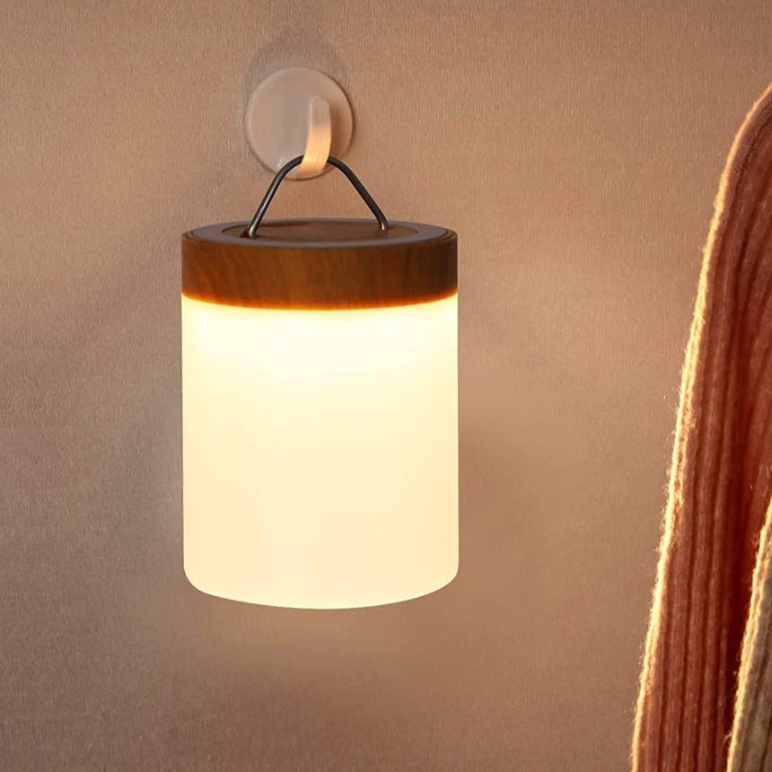 Junips | LED Table Lamp with Wooden Base and Touch Control