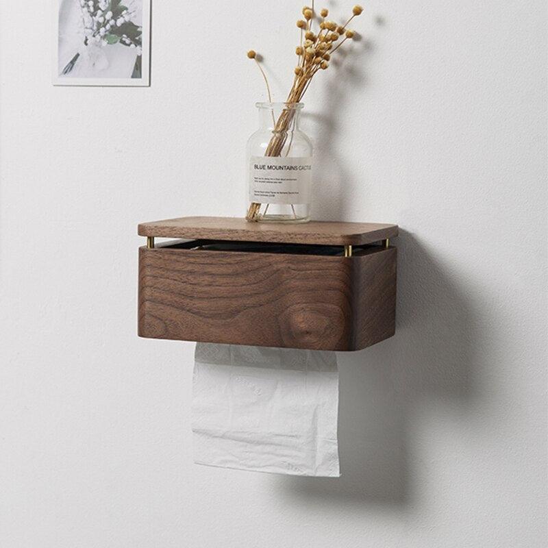 Junips | Wood Toilet Paper Holder
