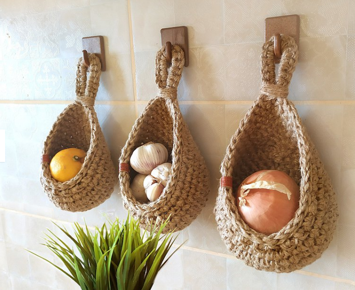 Junips | Hanging Wall Vegetable and Fruit Baskets