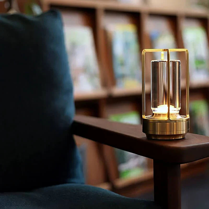 Junips | Waterproof and Portable Crystal Table Lamp - AuroraGlow
