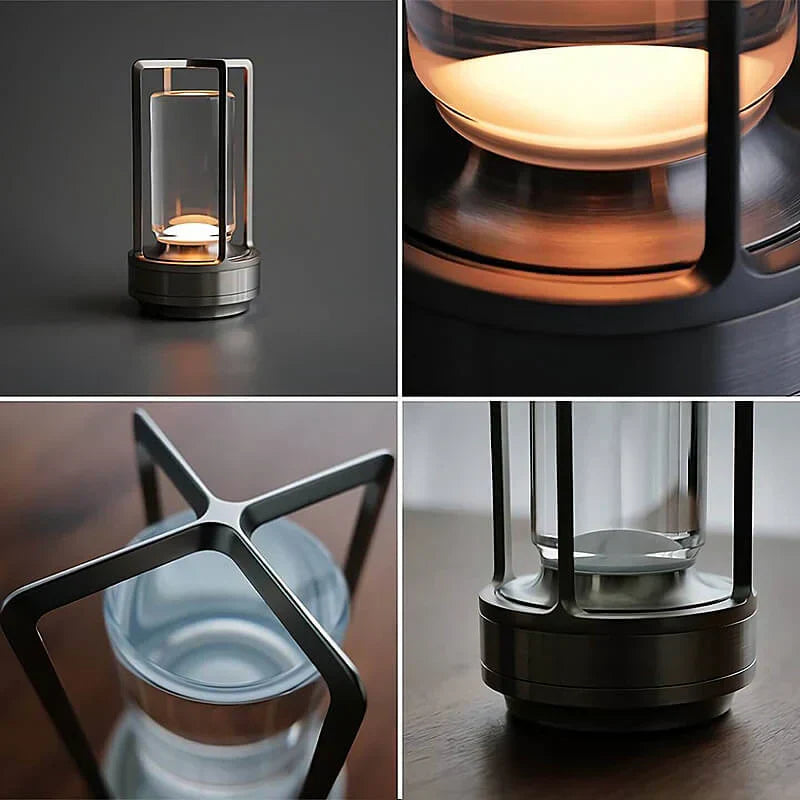 Junips | Waterproof and Portable Crystal Table Lamp - AuroraGlow