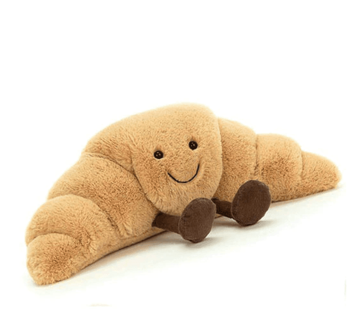 Junips | Pretzel Croissant Toast Bread Plush Toy
