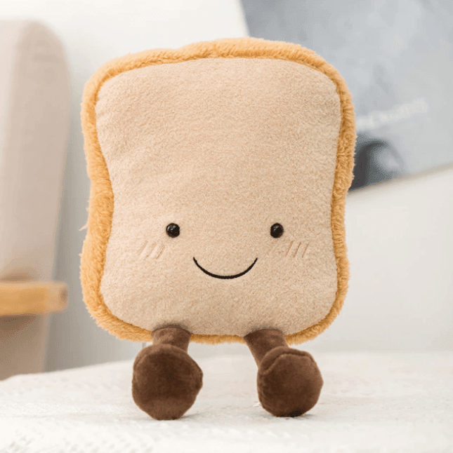 Junips | Pretzel Croissant Toast Bread Plush Toy