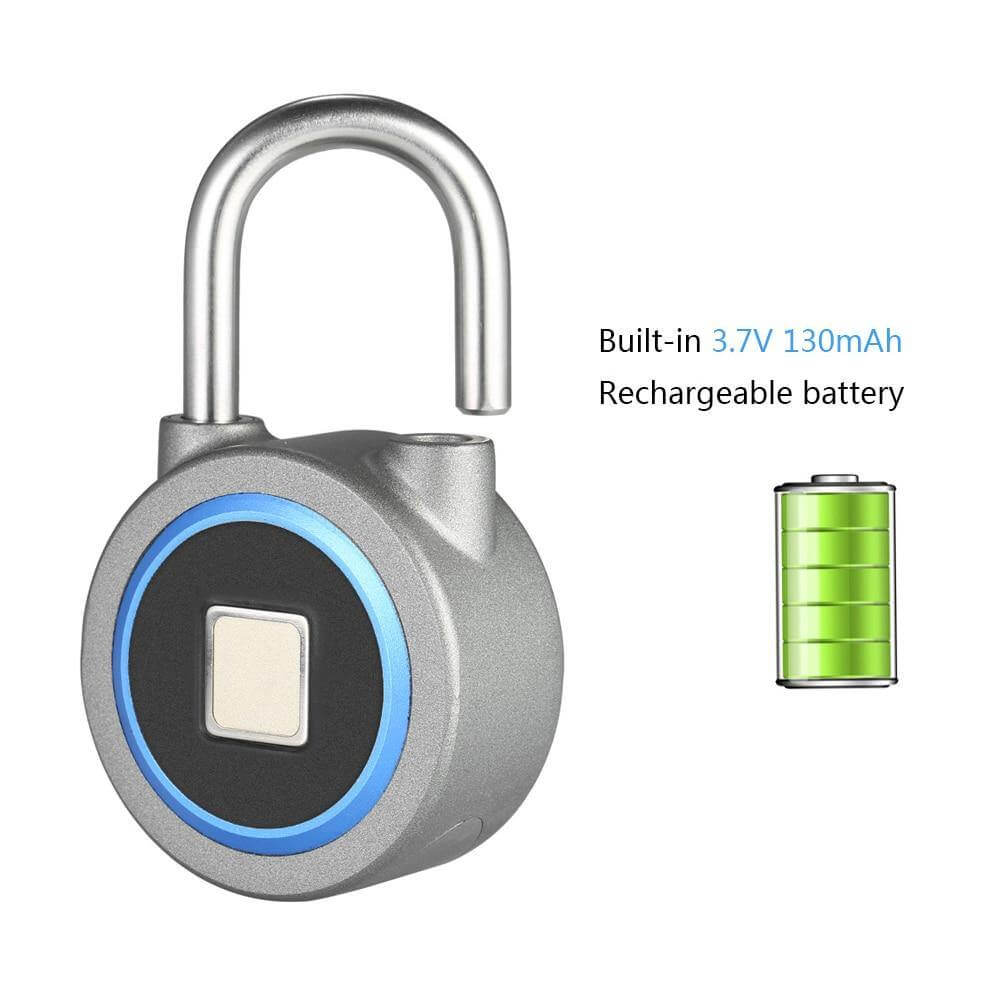 Junips | Smarter Theft Protection Fingerprint Keyless Padlock