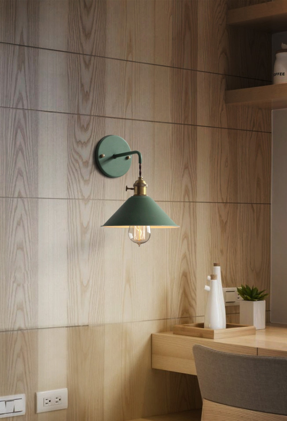 Junips | Colorful Vintage Wall Lamps