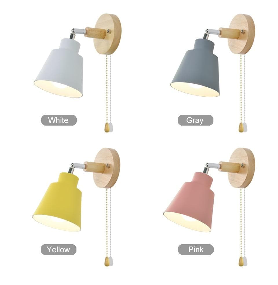 Junips | Rotatable Collin Wall Light with Pull Chain Switch