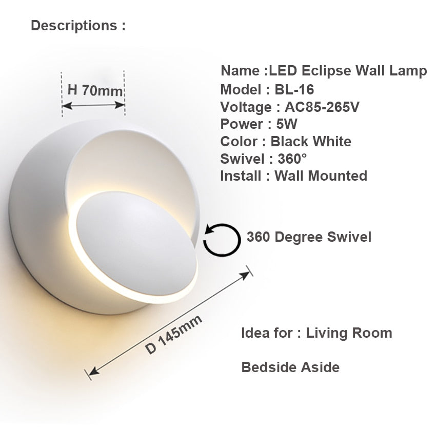 Junips | LED Wall Light 360