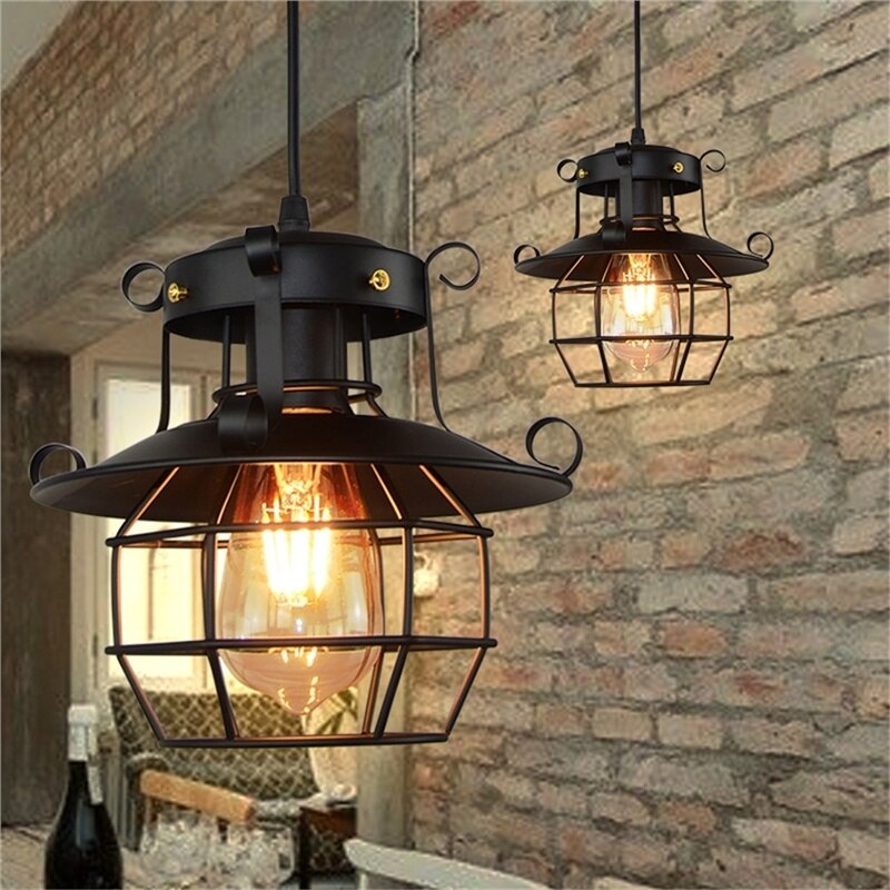 Junips | Retro Antique Industrial Loft Ceiling Lamp