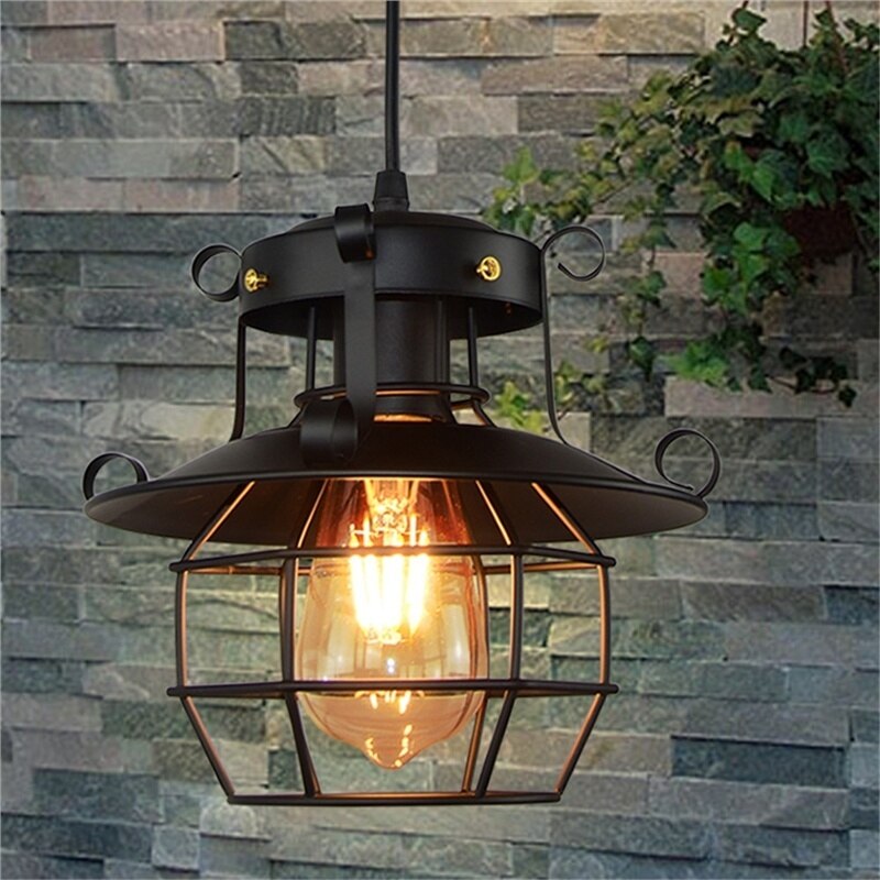 Junips | Retro Antique Industrial Loft Ceiling Lamp