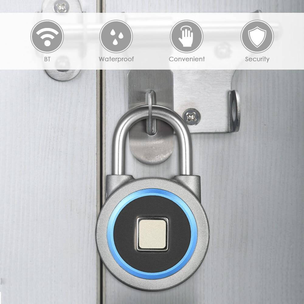 Junips | Smarter Theft Protection Fingerprint Keyless Padlock