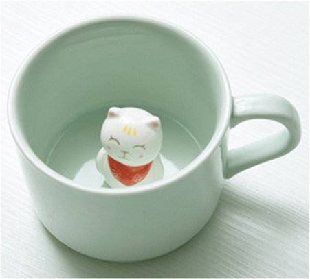 Junips | 3D Creative Cartoon Animal Ceramic Mugs