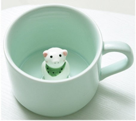 Junips | 3D Creative Cartoon Animal Ceramic Mugs