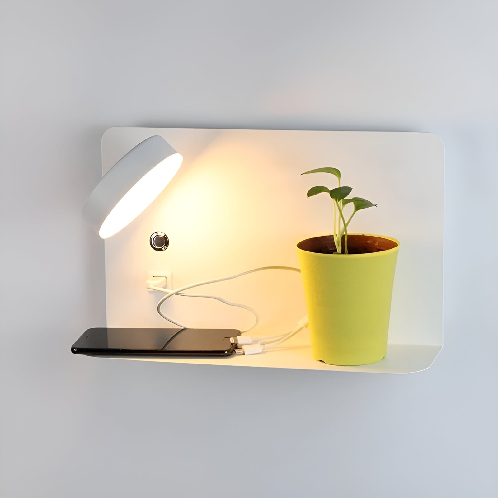 Junips | Wall lamp – Rechargeable elegance with USB LED lighting for a luxurious atmosphere