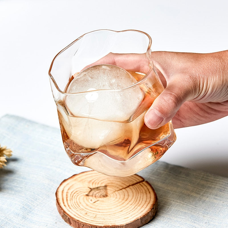 Junips | Distorted Texture Whisky Glass Set
