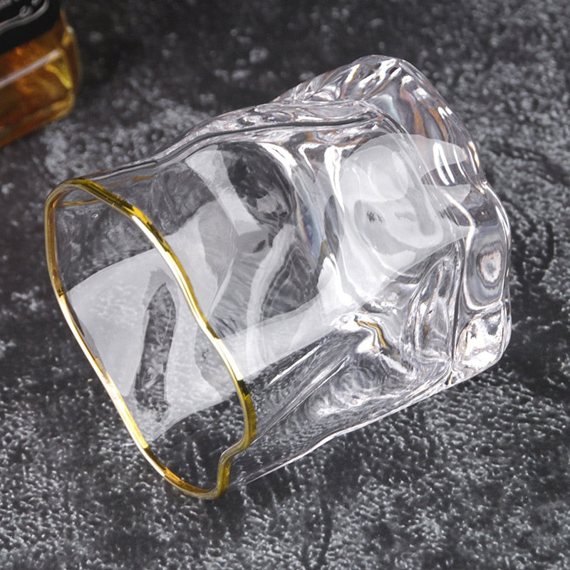 Junips | Distorted Texture Whisky Glass Set
