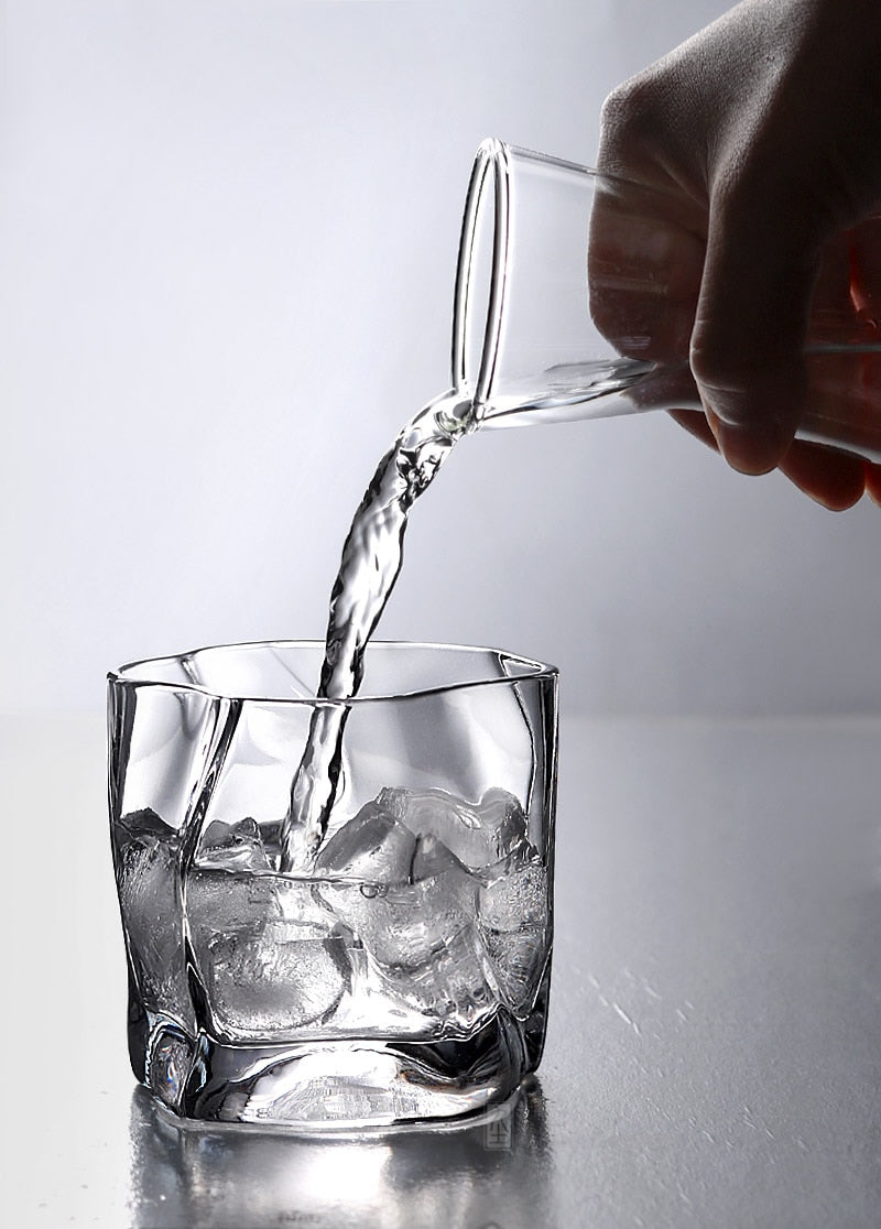 Junips | Distorted Texture Whisky Glass Set