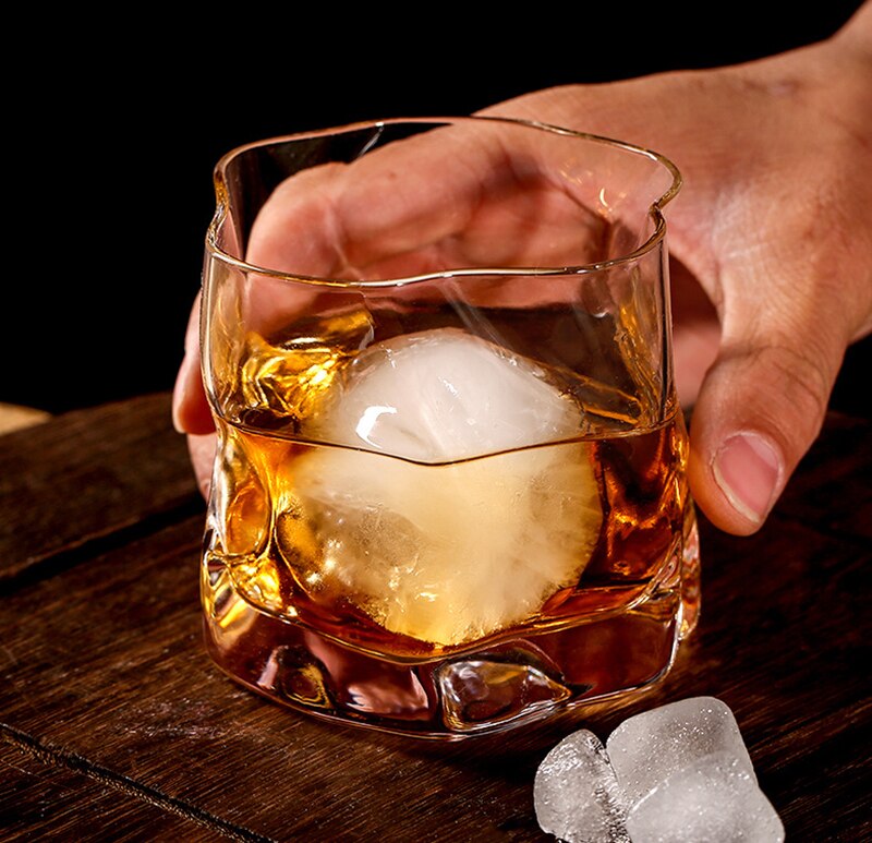 Junips | Distorted Texture Whisky Glass Set